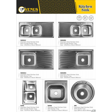 Venus Kitchen Sink
